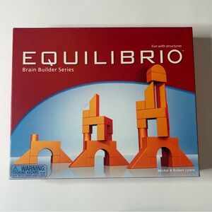 Equilibrio Spatial Logic and Dexterity Game Complete FoxMind Games Educational